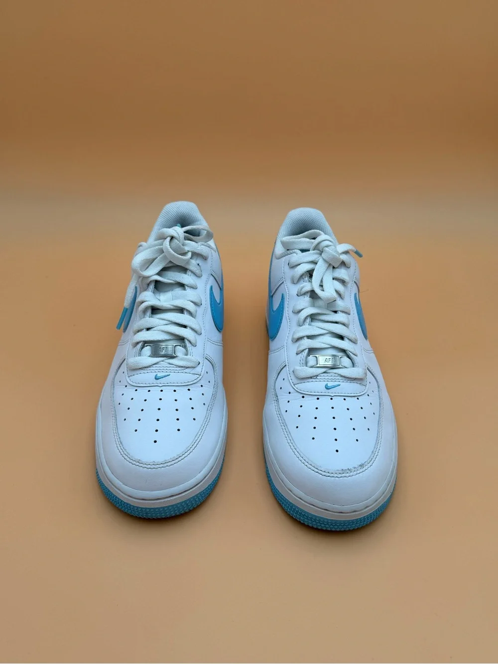 Nike Air Force One Low University Blue White FQ4296-100 Men's Size 10.5